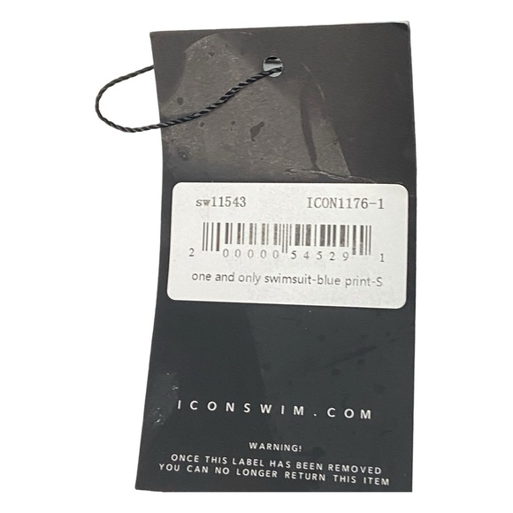 NWT Icon Swim Women’s “One And Only” Cutout One Piece Swimsuit, Size S - Picture 6 of 10